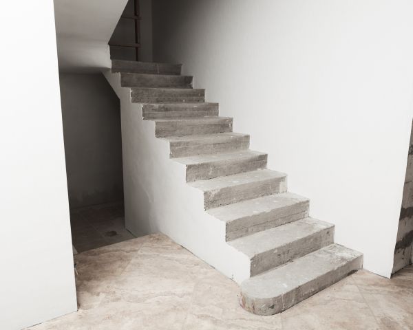 Cement Step Installation in Truckee