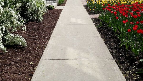 Cement Sidewalk Installation in Truckee