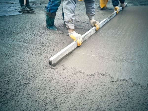 Cement Slab Installation in Truckee
