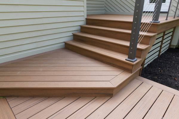 Patio Staircase Construction in Truckee