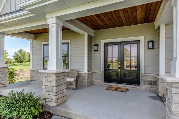 Concrete Porch Construction in Truckee
