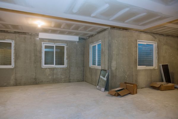 Basement Concrete Installation in Truckee