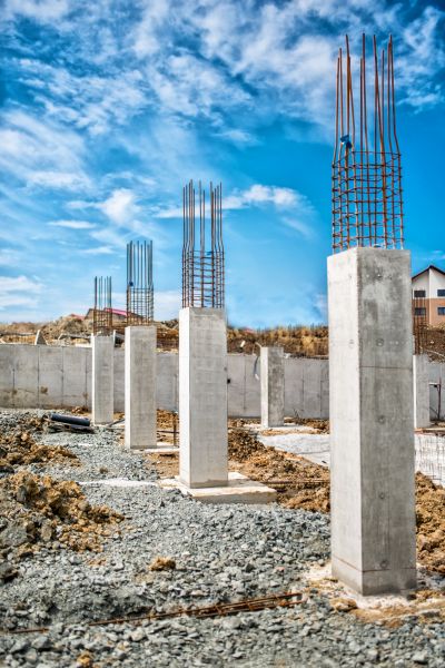 Concrete Footer Pouring in Truckee