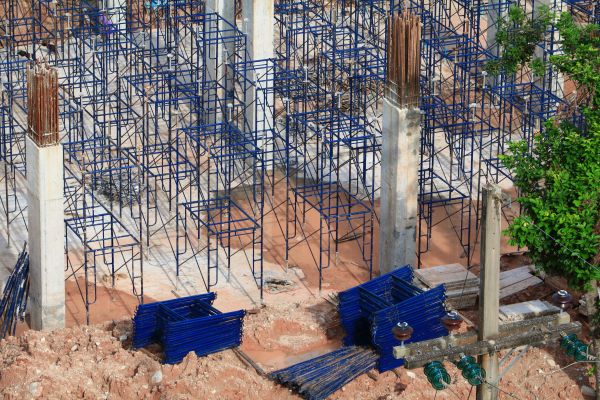 Concrete Pier Construction in Truckee