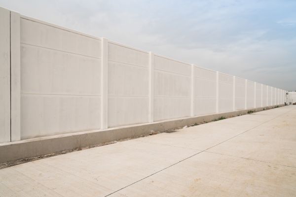 Concrete Fence Construction in Truckee