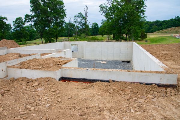 Basement Foundation Pouring in Truckee