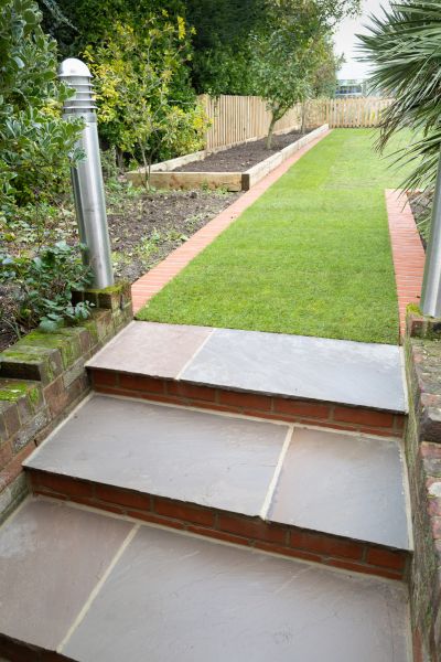 Backyard Steps Installation in Truckee