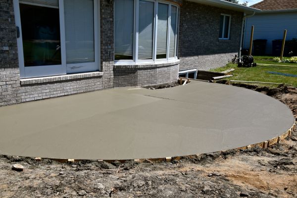 Deck Concrete Construction in Truckee