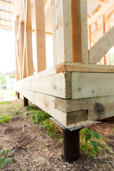 Barn Footing Installation in Truckee