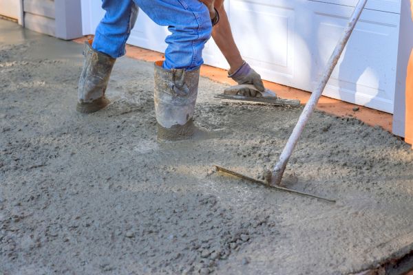 Driveway Slab Construction in Truckee