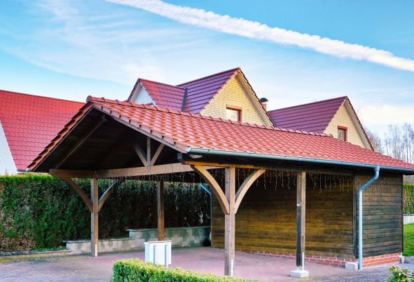 Carport Base Construction in Truckee