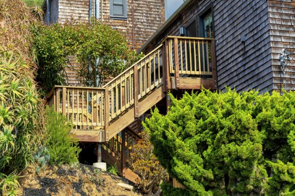 Patio Stair Installation in Truckee