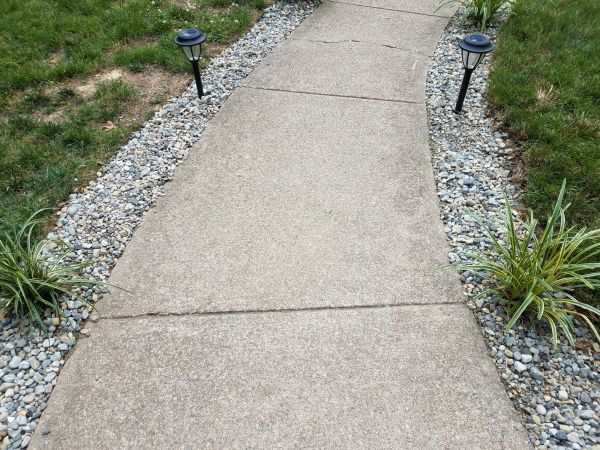 Cement Path Construction in Truckee