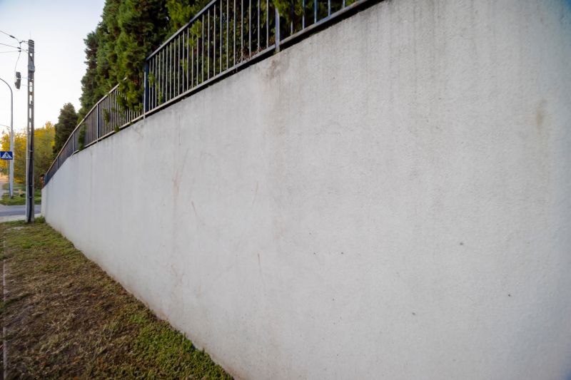 Concrete Fence Installation detail